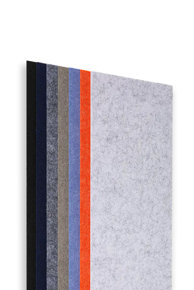 Akustikpaneler i polyesterfiber