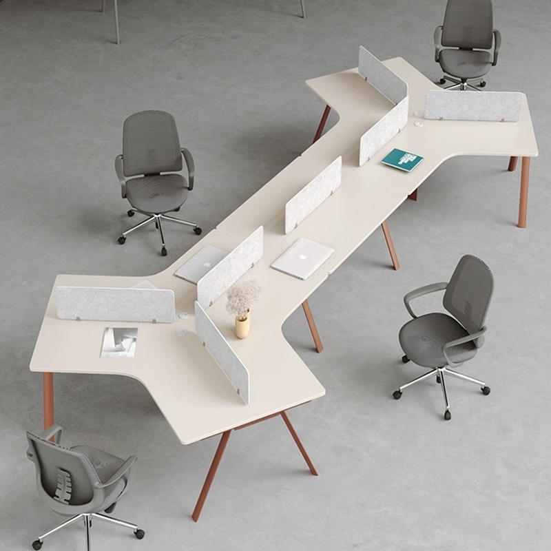 Akustisk skrivebordsdeler Støjreducerende skrivebordsbeskyttelsespanel til studerende Bord stående lydisolerede skillevægge Desktop