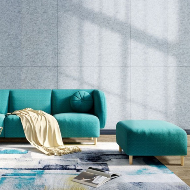 Tilpasset rillet polyesterfiber lydabsorberende panel