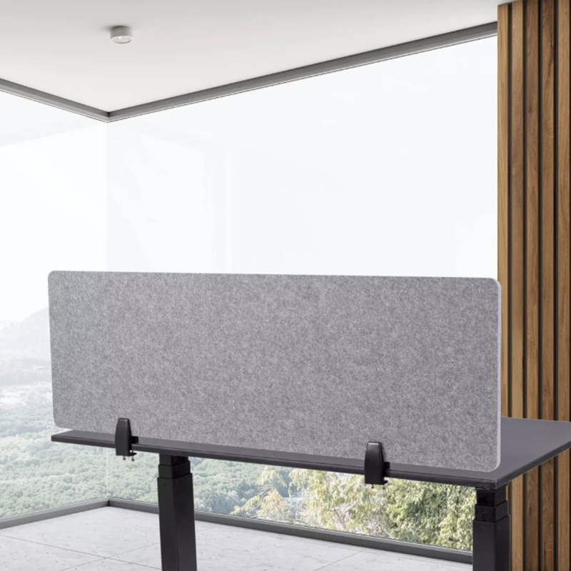 Spesonic miljøvenlig polyesterfiber PET skrivebordsdeler lydabsorberende polyester akustisk skrivebordsskærm Spesonic miljøvenlig polyesterfiber PET skrivebordsdeler lydabsorberende polyester akustisk skrivebordsskærm
