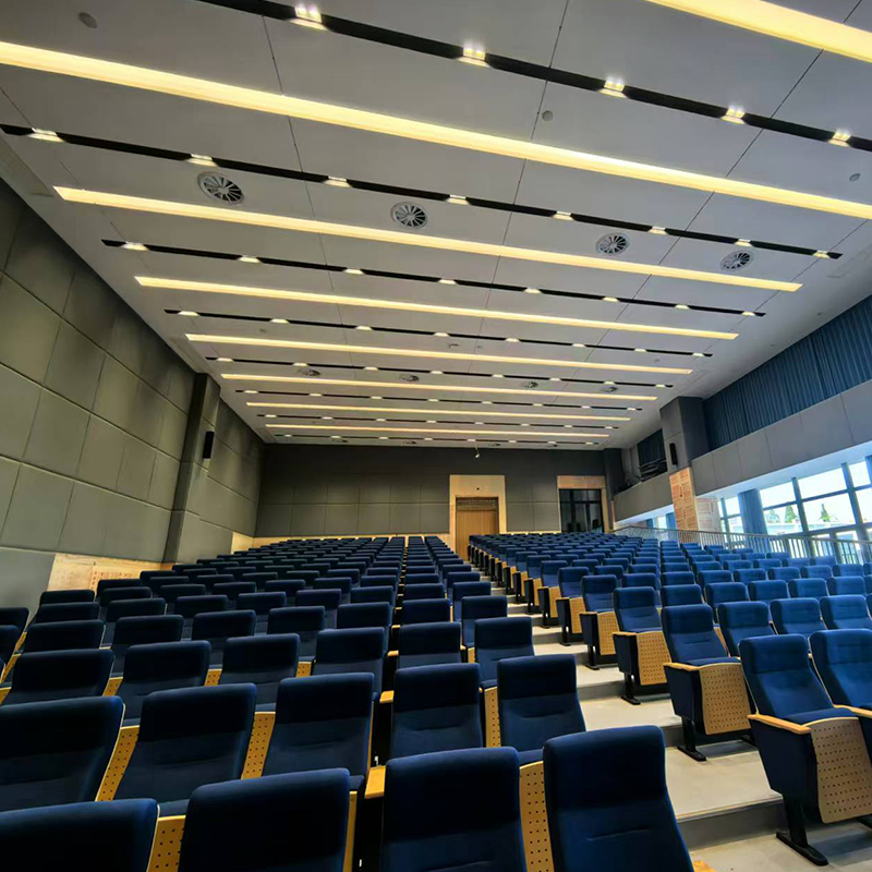 Læderomviklede akustikpaneler med svamp, der effektivt beskytter mennesker mod skader