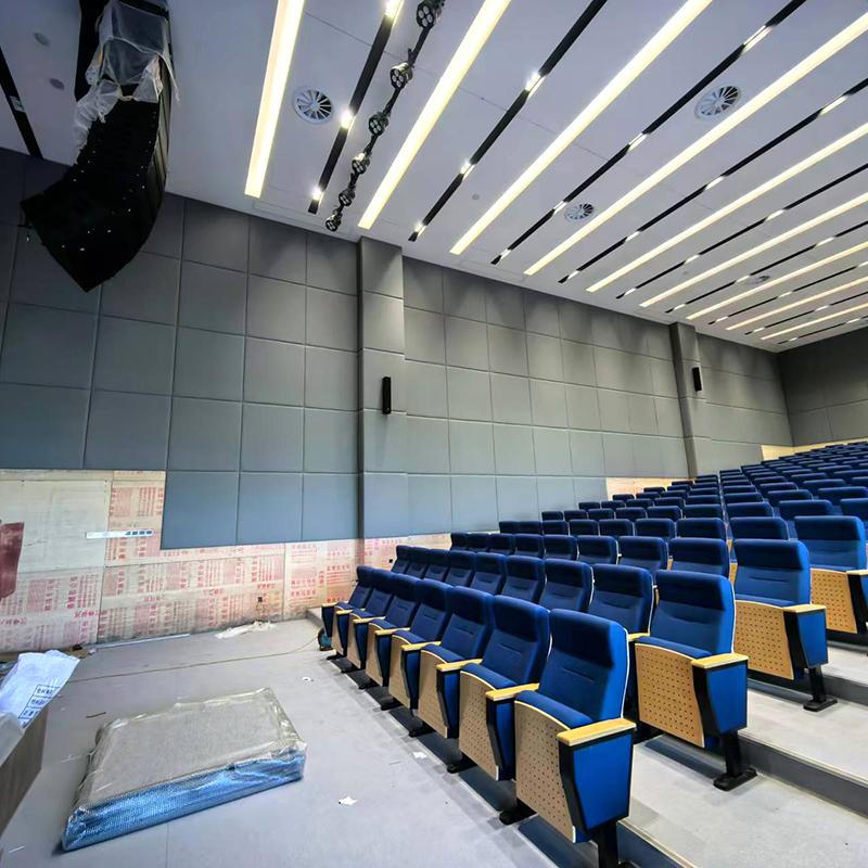 Læderomviklede akustikpaneler med svamp, der effektivt beskytter mennesker mod skader