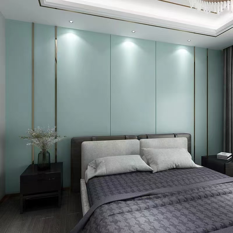 Spesonic højkvalitets lydabsorberende vægpaneler Stofindpakket akustisk vægpanel til teater