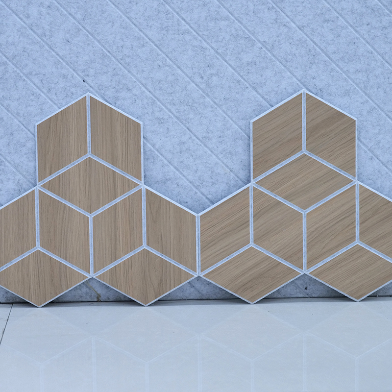 Premium moderne design træ akustikpaneler til hjemmekontor skolehotel Fremragende lydabsorberende vægpaneler