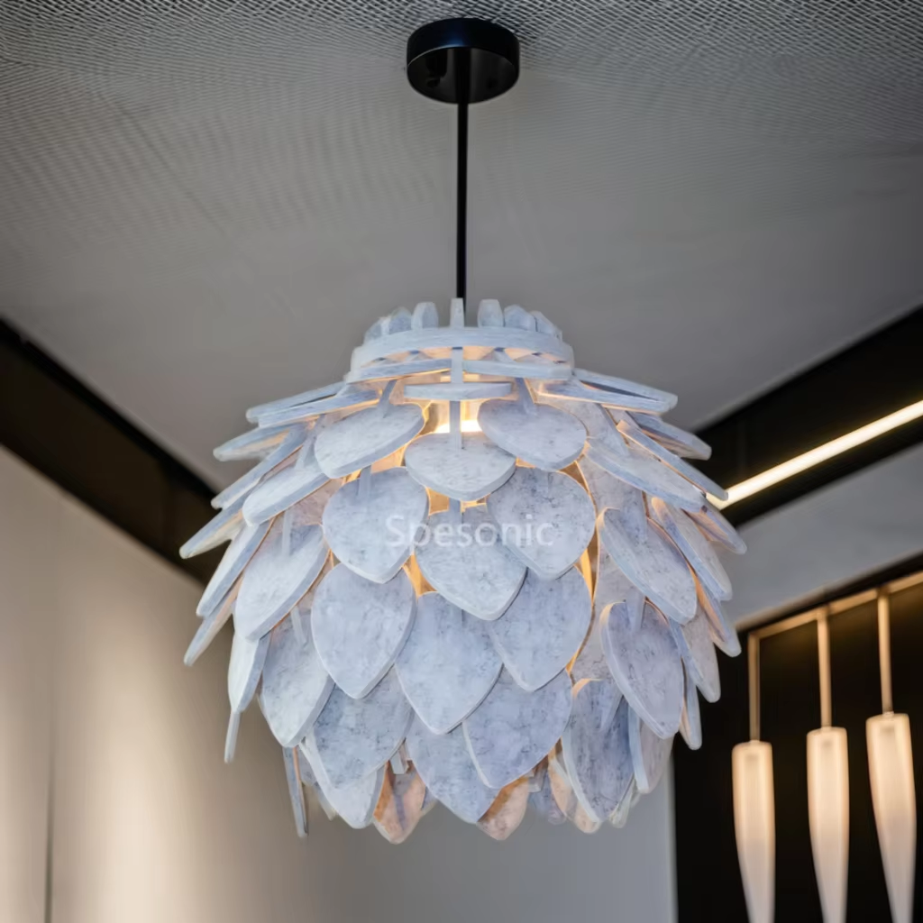 Anti-mug og anti-fugtighed, hængende type lydabsorberende panel, velegnet til biografer og kontorlobbyer