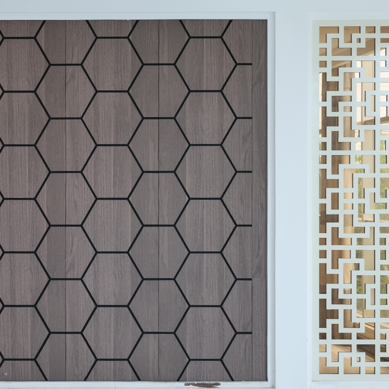 Moderne akustiske PVC- og polyesterfiberpaneler - fabriksdirekte, lydtætte til hjemmet/kontoret